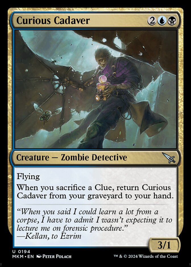 Curious Cadaver front