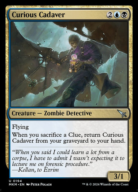 Curious Cadaver front