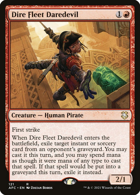 Dire Fleet Daredevil front