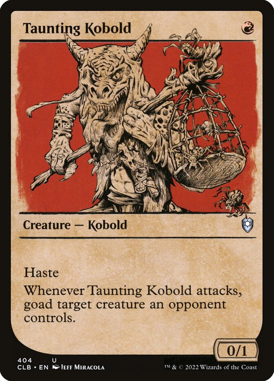 Taunting Kobold front