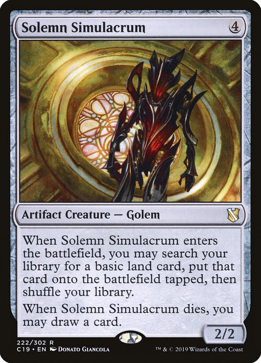 Solemn Simulacrum front