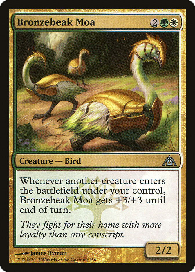 Bronzebeak Moa front