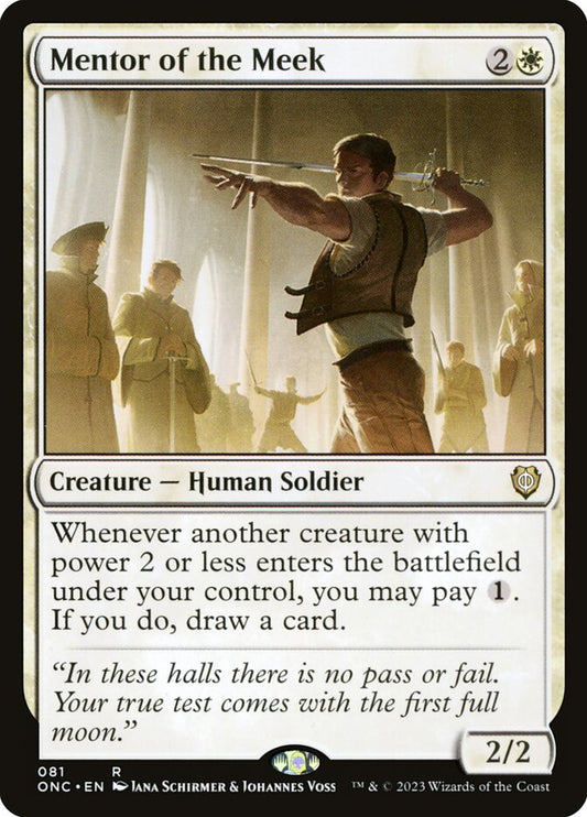 Mentor of the Meek front