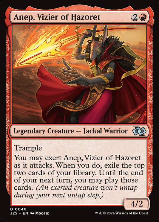 Anep, Vizier of Hazoret front