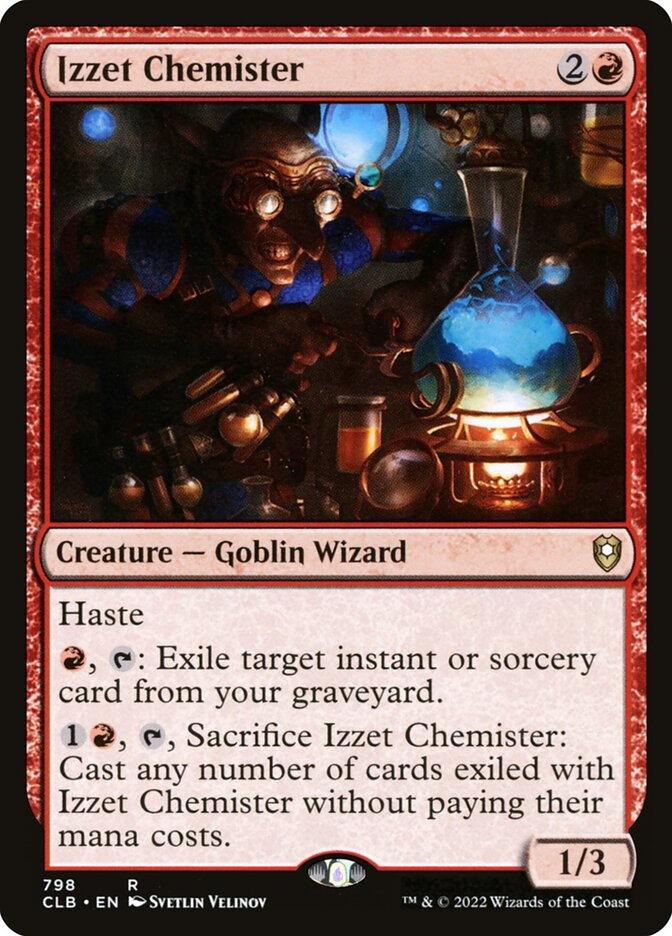Izzet Chemister front
