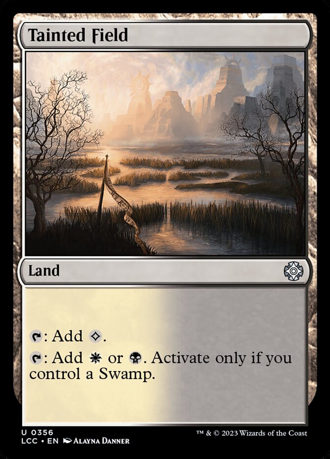 Tainted Field front
