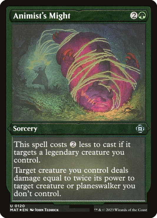 Animist's Might front