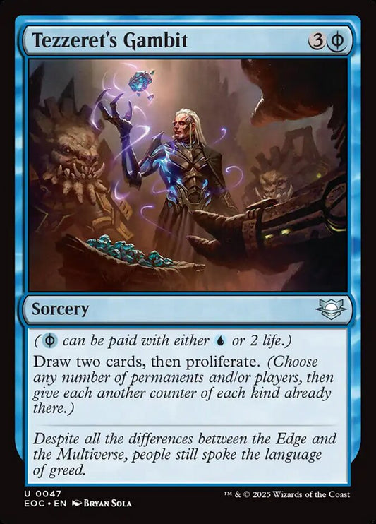 Tezzeret's Gambit front