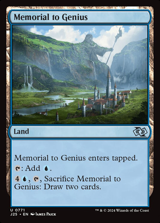 Memorial to Genius front