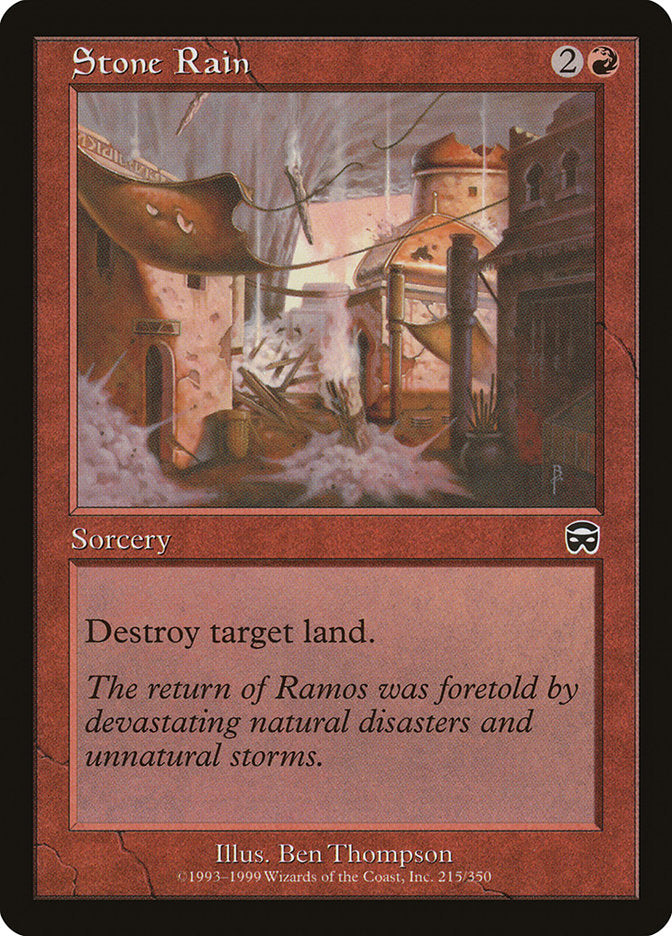 Stone Rain front