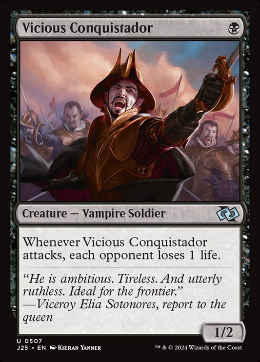 Vicious Conquistador front