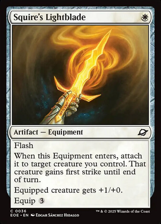 Squire's Lightblade front