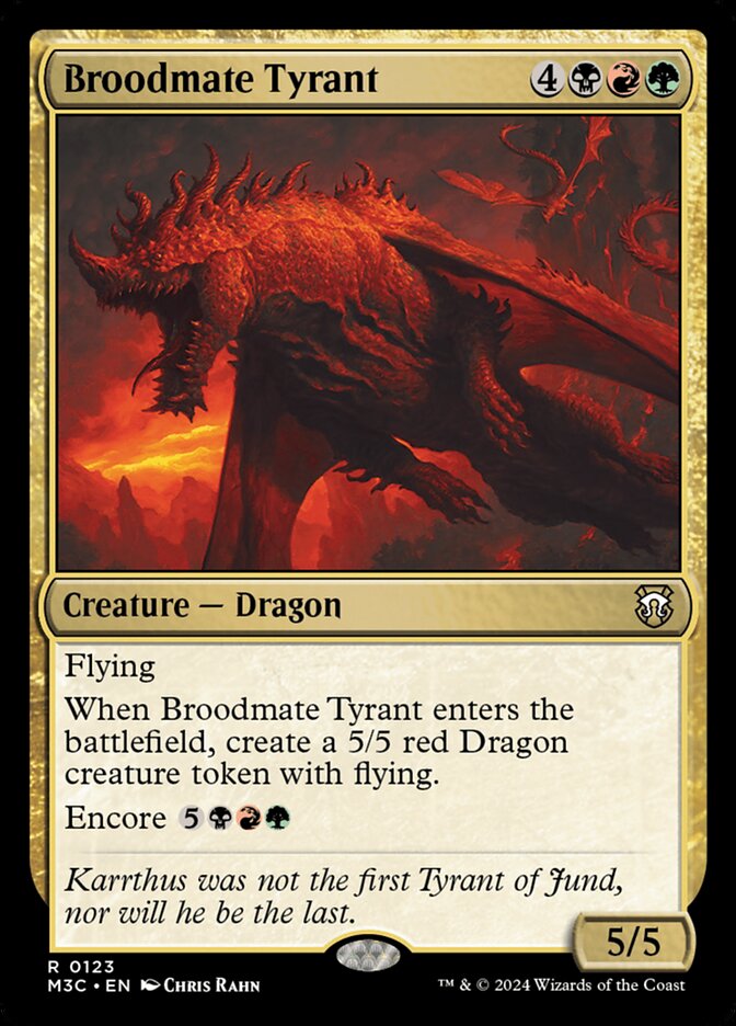Broodmate Tyrant front