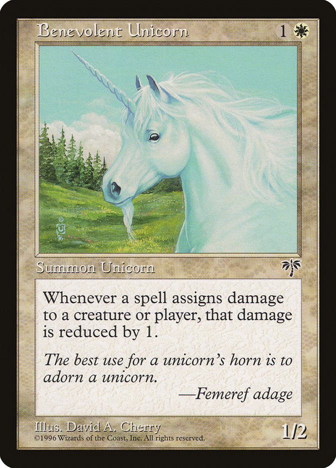 Benevolent Unicorn front