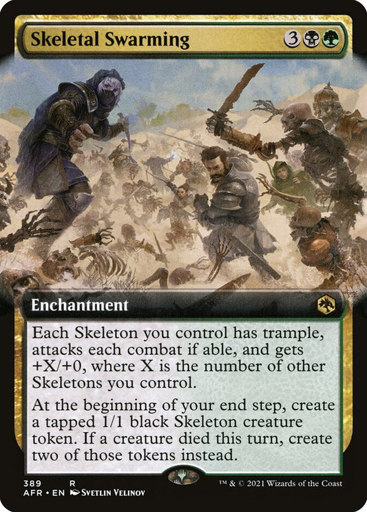 Skeletal Swarming front