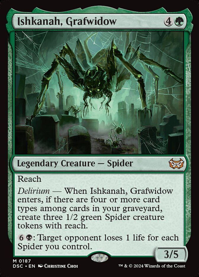 Ishkanah, Grafwidow front