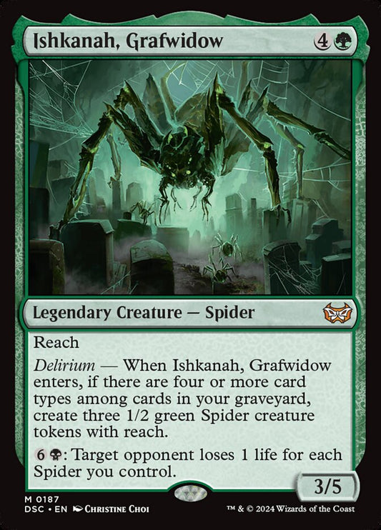 Ishkanah, Grafwidow front