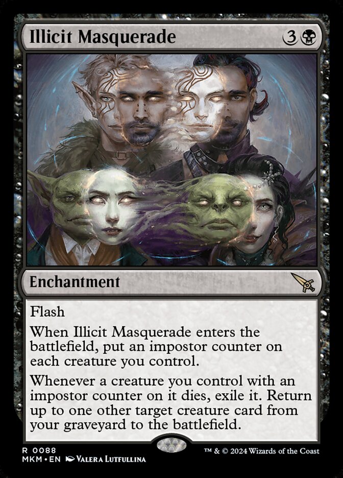 Illicit Masquerade front