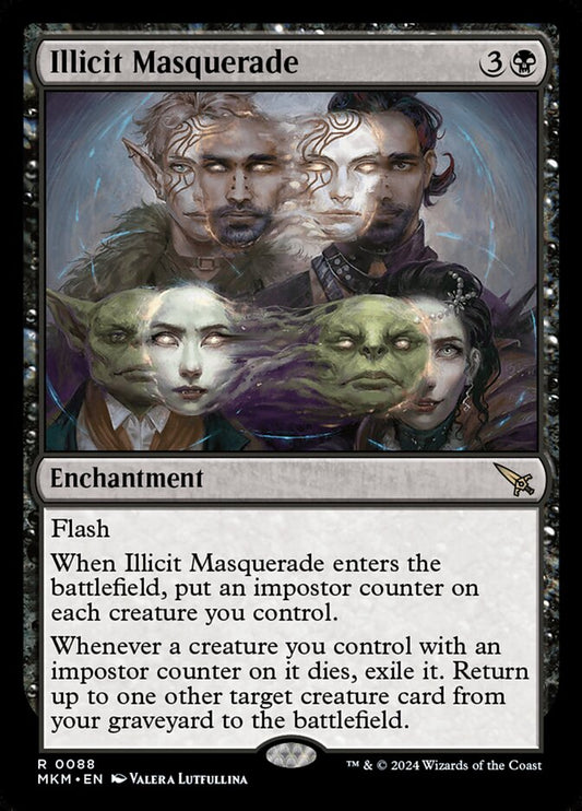 Illicit Masquerade front