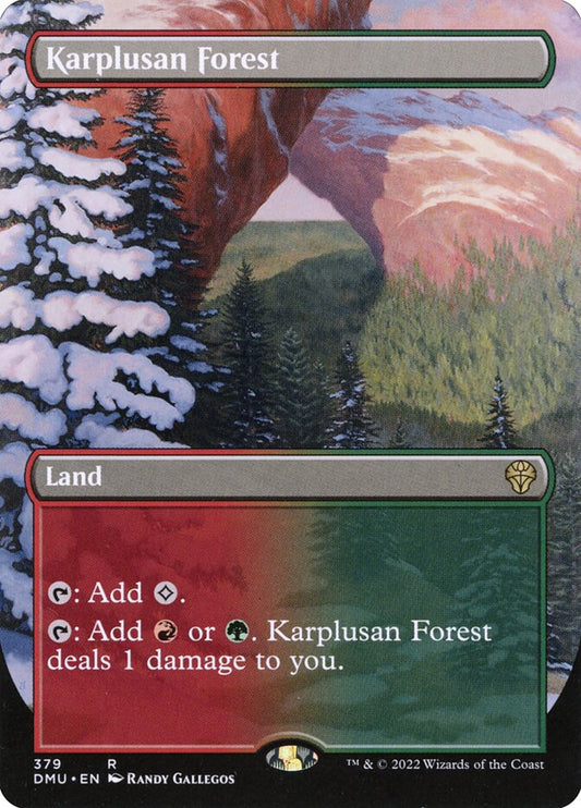 Karplusan Forest front