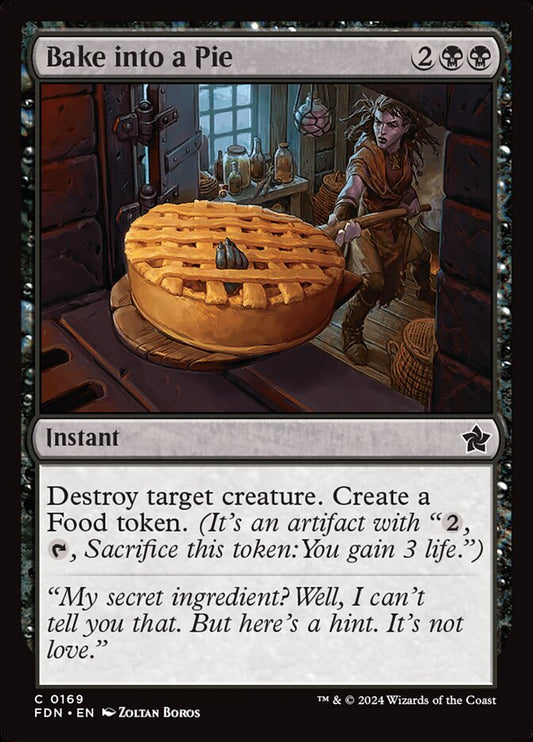 Bake into a Pie front