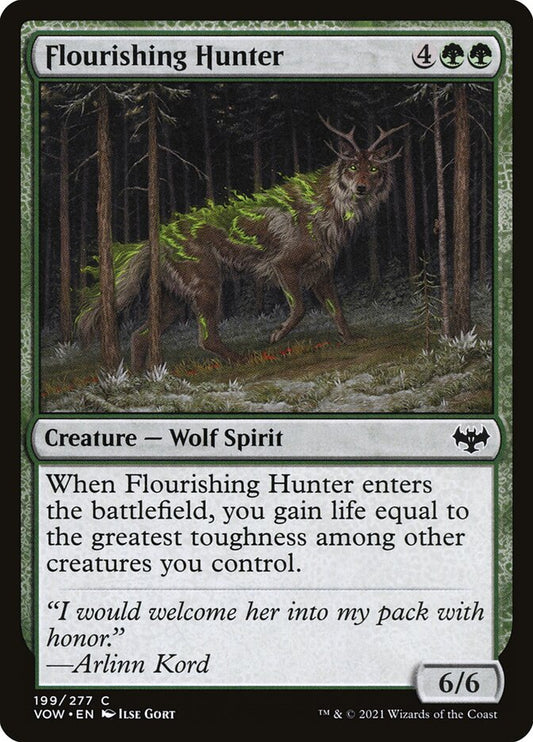 Flourishing Hunter front