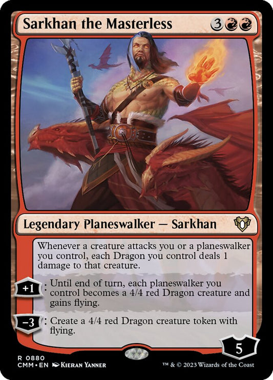 Sarkhan the Masterless front