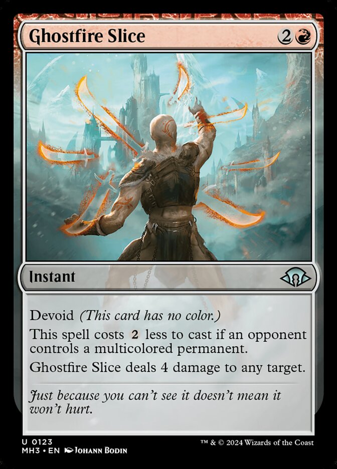 Ghostfire Slice front