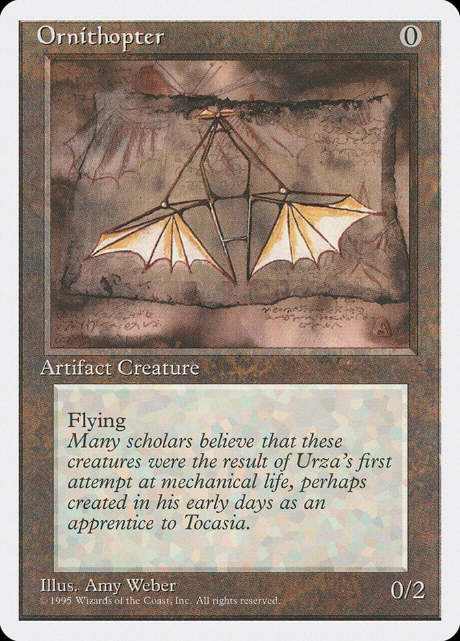 Ornithopter front
