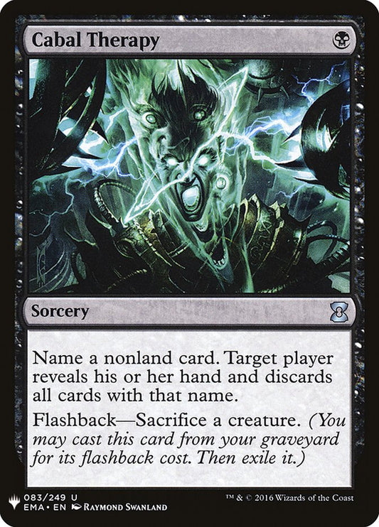 Cabal Therapy front