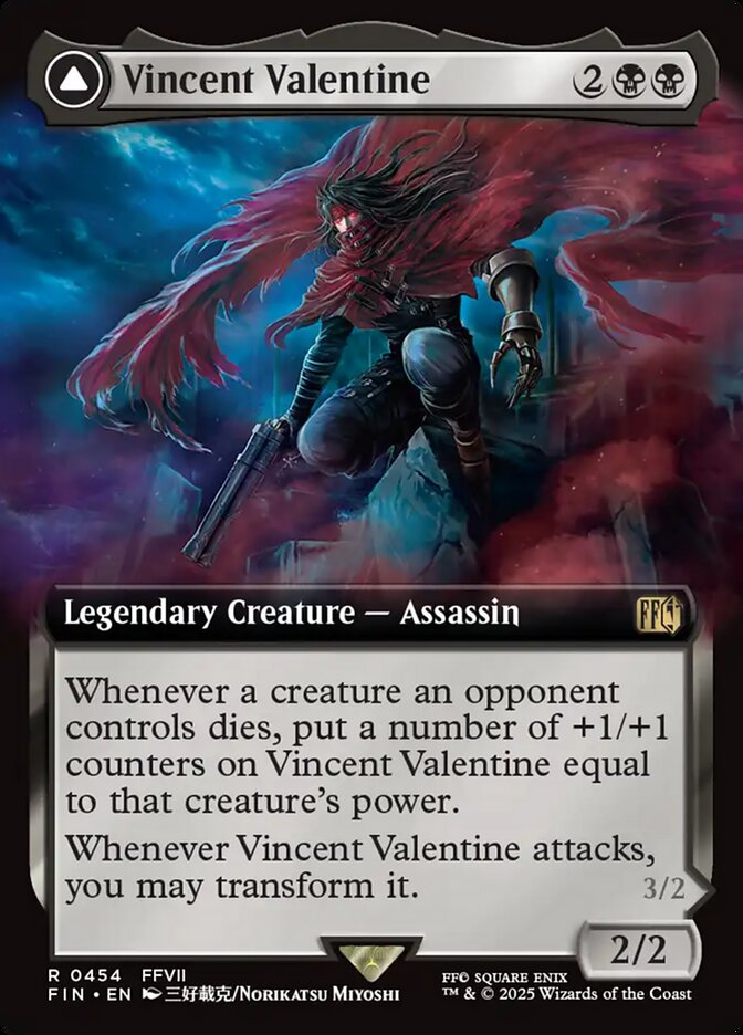 Vincent Valentine // Galian Beast front