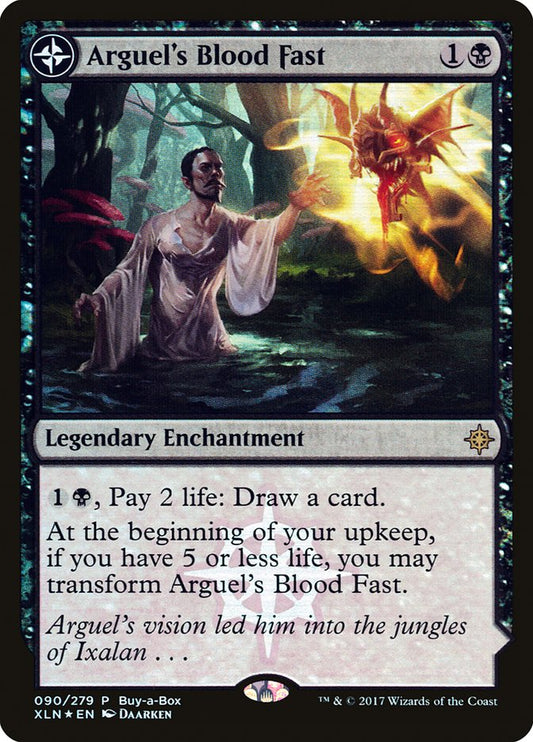 Arguel's Blood Fast // Temple of Aclazotz front