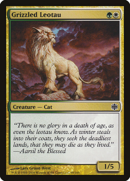 Grizzled Leotau front
