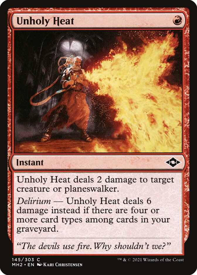 Unholy Heat front