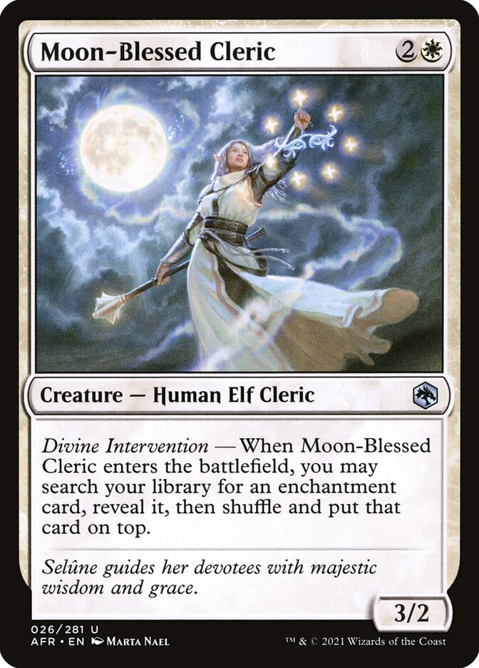 Moon-Blessed Cleric front