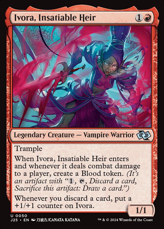 Ivora, Insatiable Heir front