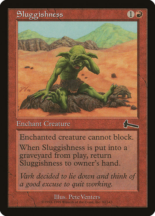 Sluggishness front