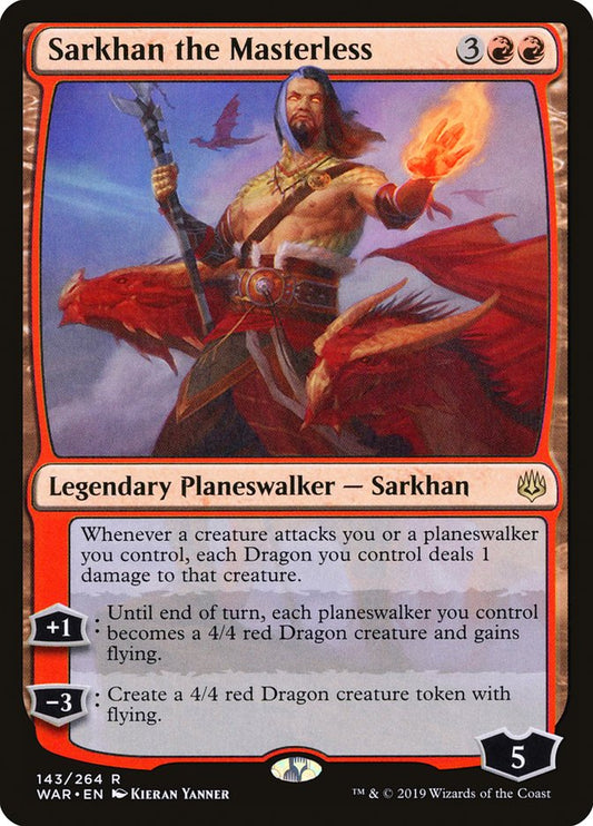 Sarkhan the Masterless front
