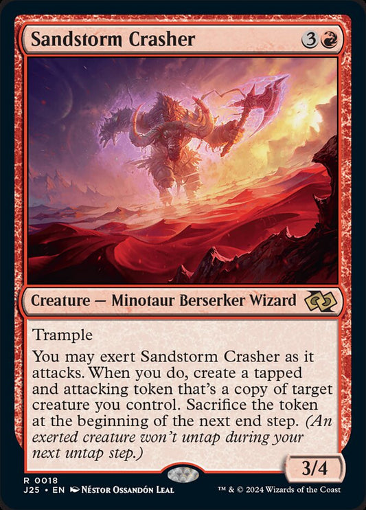 Sandstorm Crasher front