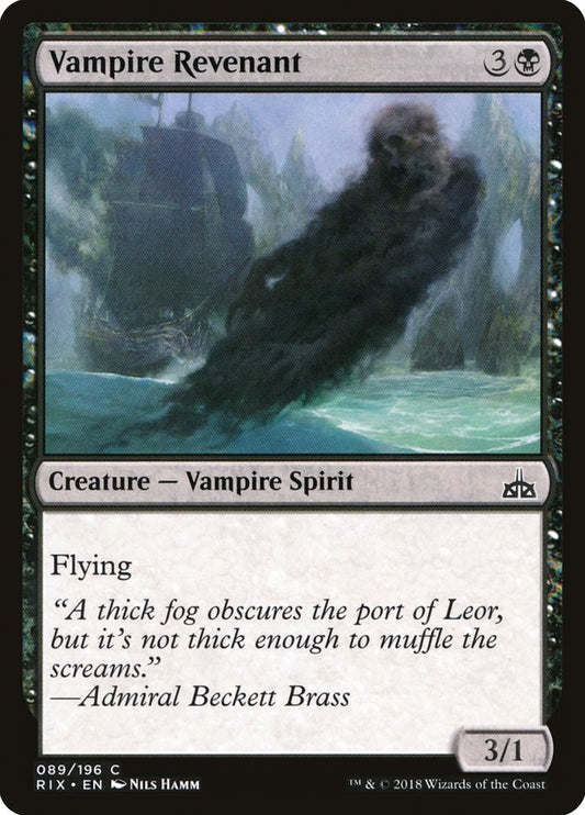 Vampire Revenant front