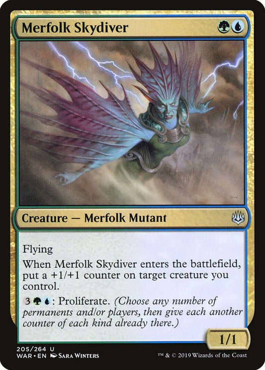 Merfolk Skydiver front