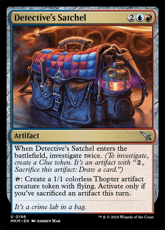 Detective's Satchel front