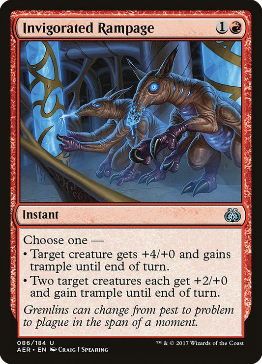 Invigorated Rampage front