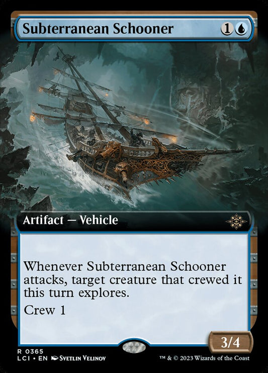Subterranean Schooner front