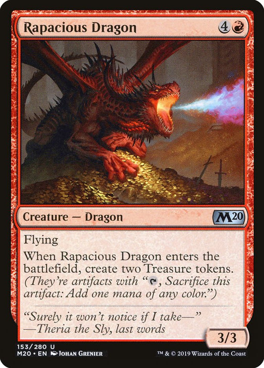 Rapacious Dragon front