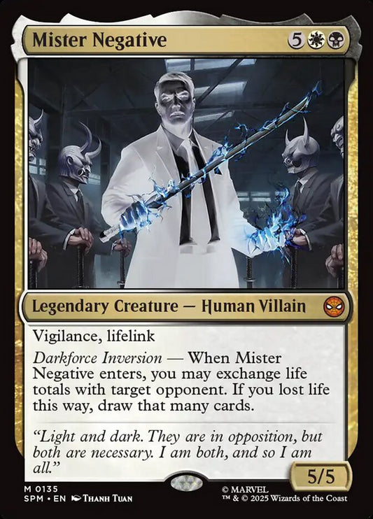 Mister Negative front