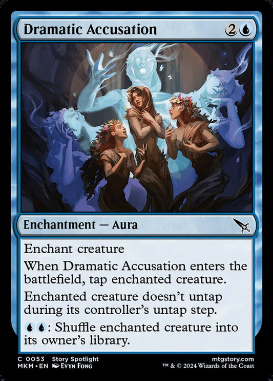 Dramatic Accusation front