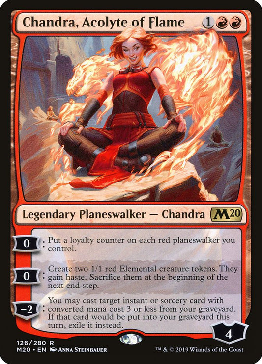 Chandra, Acolyte of Flame front