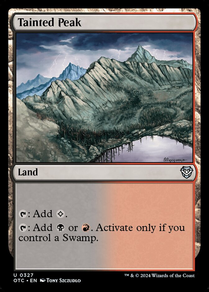 Tainted Peak front