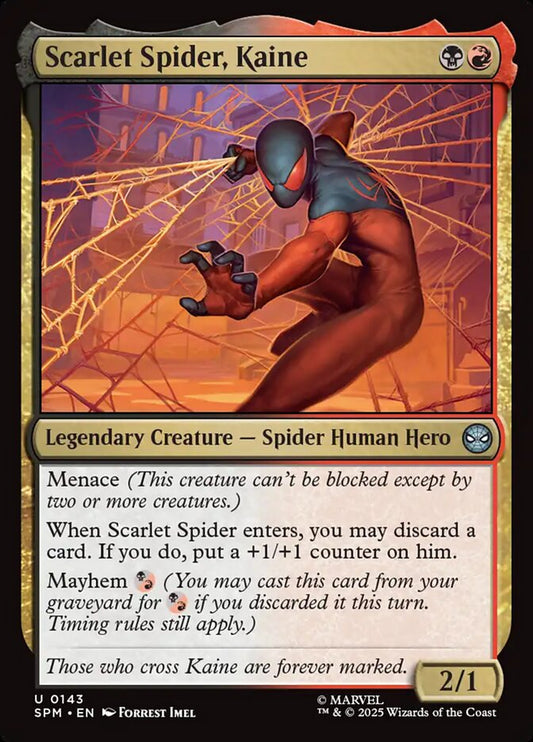Scarlet Spider, Kaine front